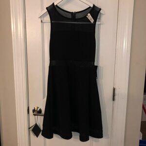 Express Womens sleeveless black dress w stretch Size S LBD